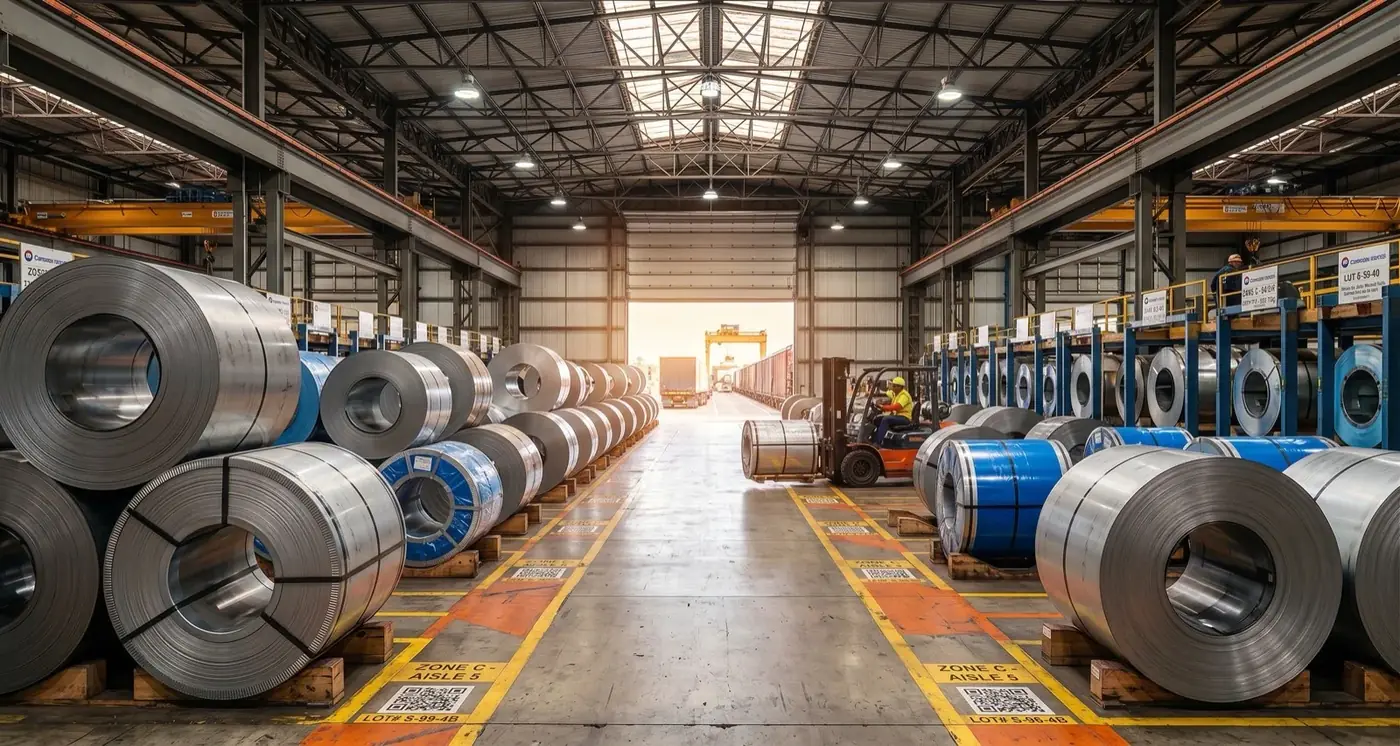 Almacén de una empresa de fabricación